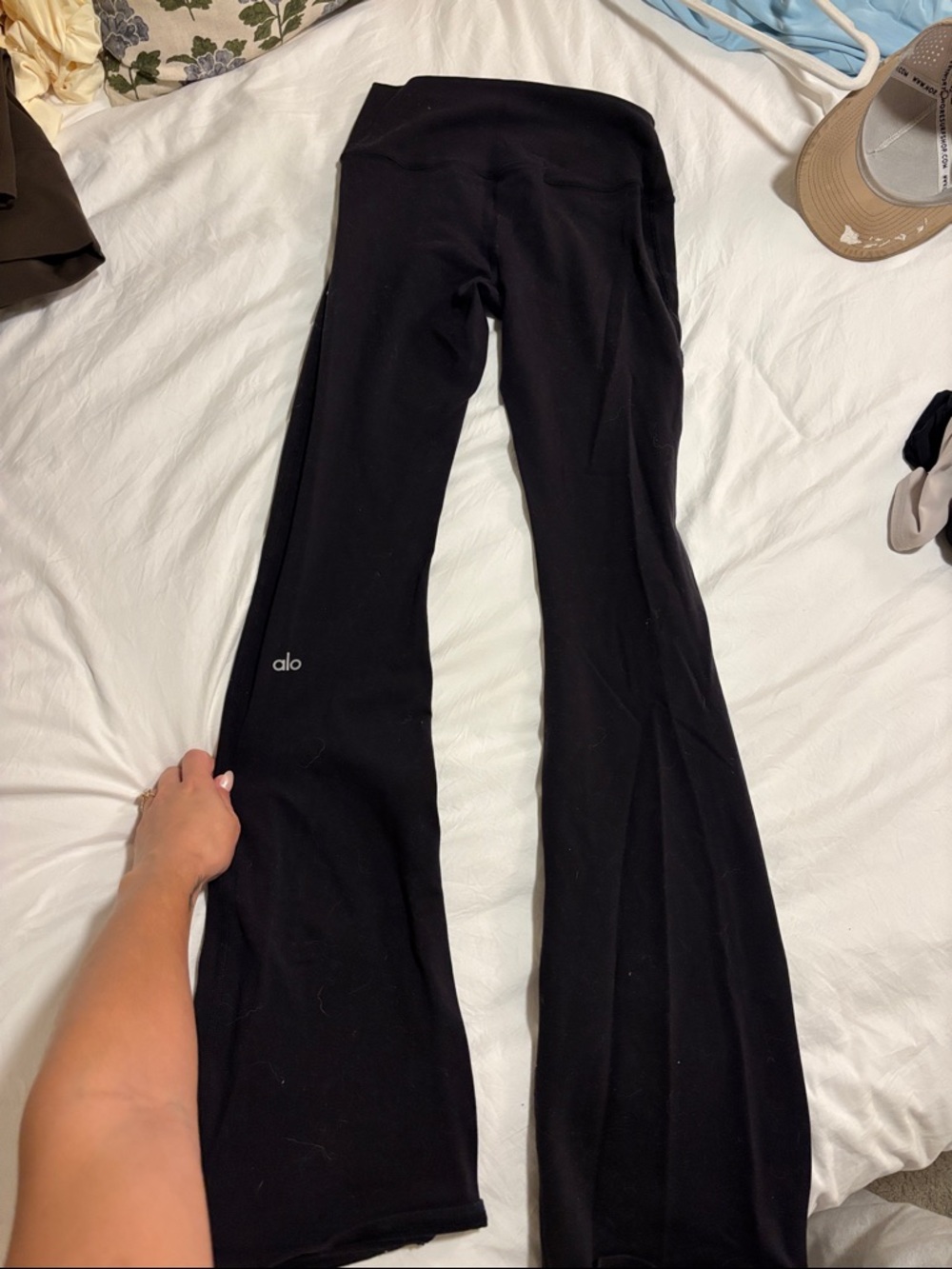 ALO Yoga Black Flare Leggings
